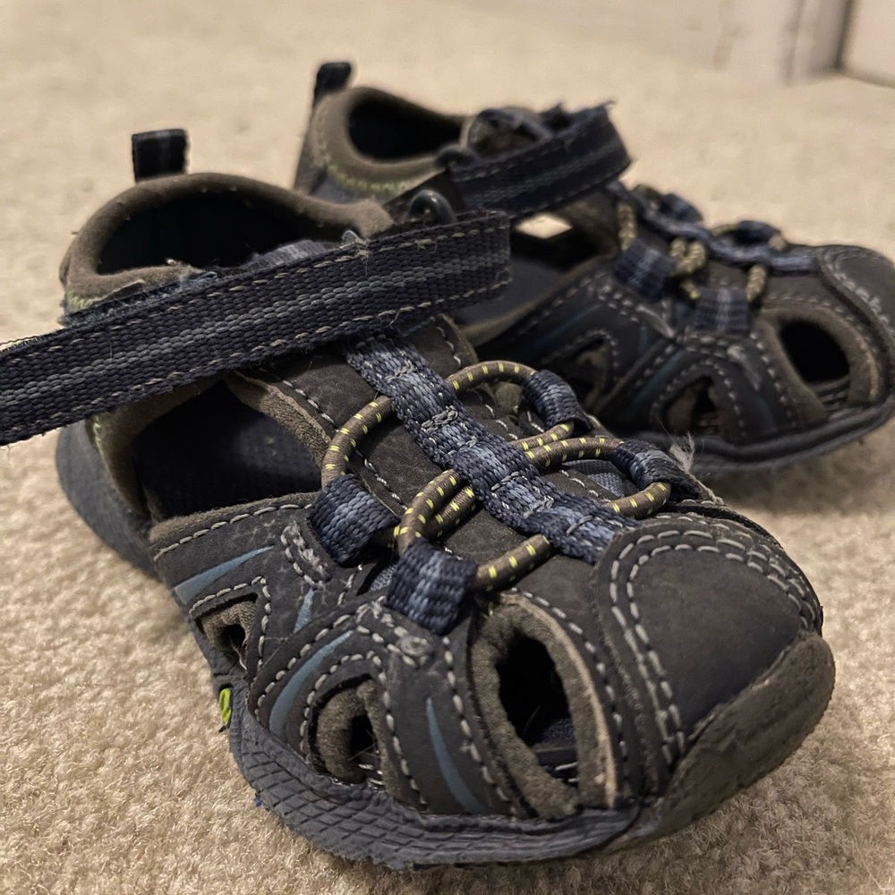 Merrell Toddler Size 5 Sandals Blue/Green